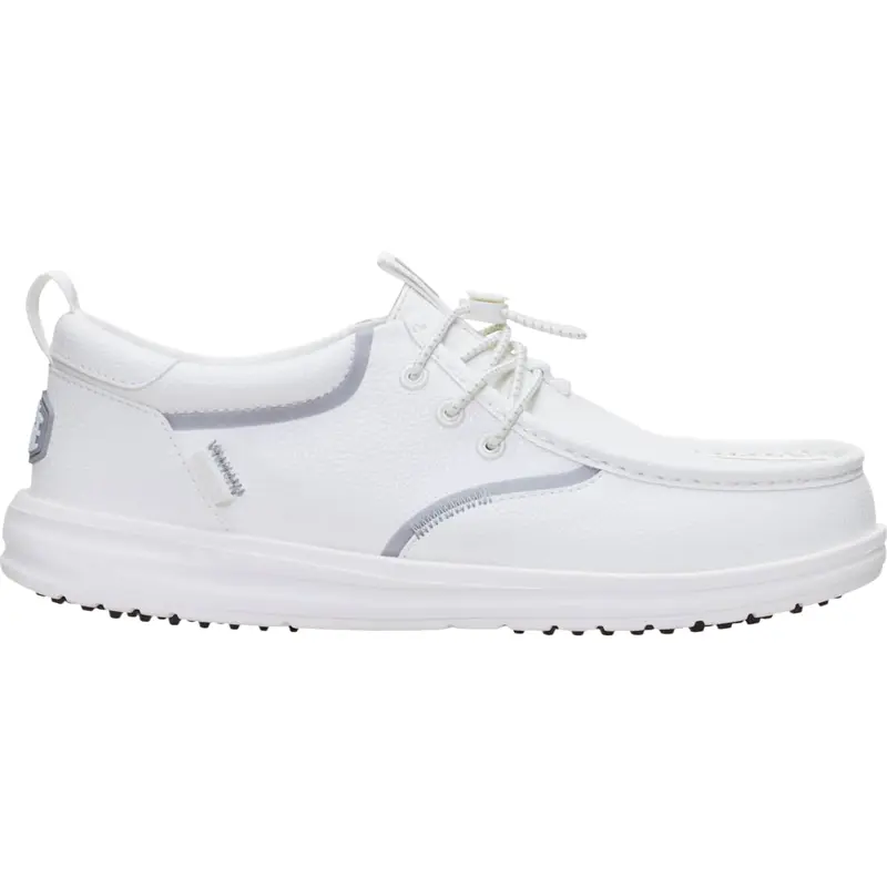 HEYDUDE Wally Golf Classic Toggle - Comfortable Slip on Shoes with Toggle Lock