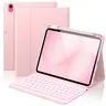 [NO iPad]Typecase Leather Folio Case with Multifunctional 7-Color Backlit Portable Rechargeable Keyboard for iPad 11th/10th Gen, Magnetic Wireless Detachable, Lightweight, Pencil Holder, Batteries Included, Cable-Ready, Fits iOS Devices