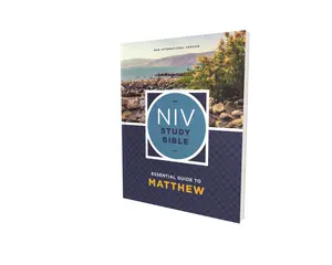 NIV Study Bible Essential Guide to Matthew, Paperback, Red Letter, Comfort Print (NIV Study Bible, Fully Revised Edition) by Kenneth L. Barker||Mark L. Strauss||Jeannine K. Brown||Craig L. Blomberg||Michael Williams||Zondervan [Paperback Book]
