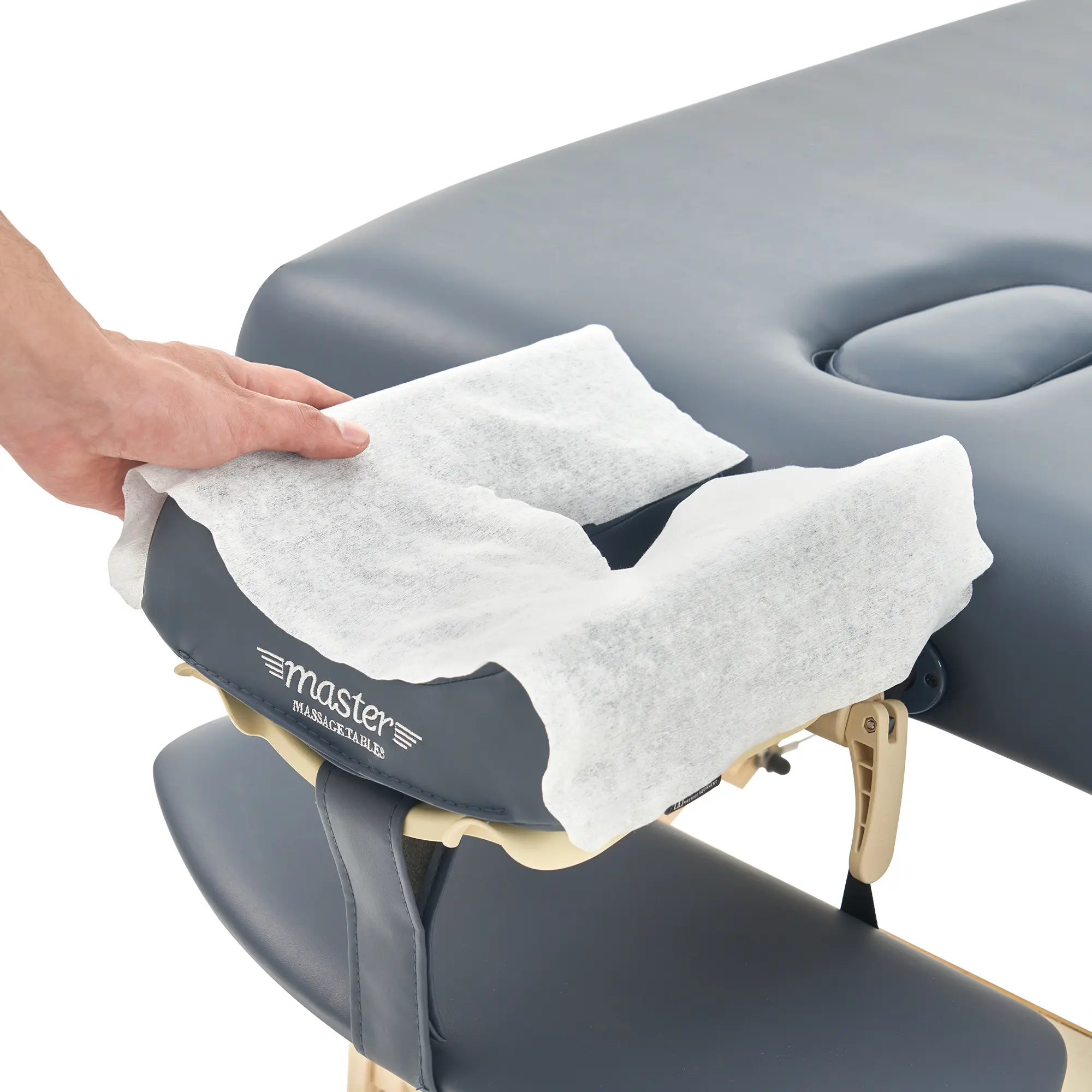 Master Massage 100 Pcs Disposable Headrest Covers – Face Pillow Cushion Covers for Spa & Massage Tables,  100 Pcs of 1 Pack