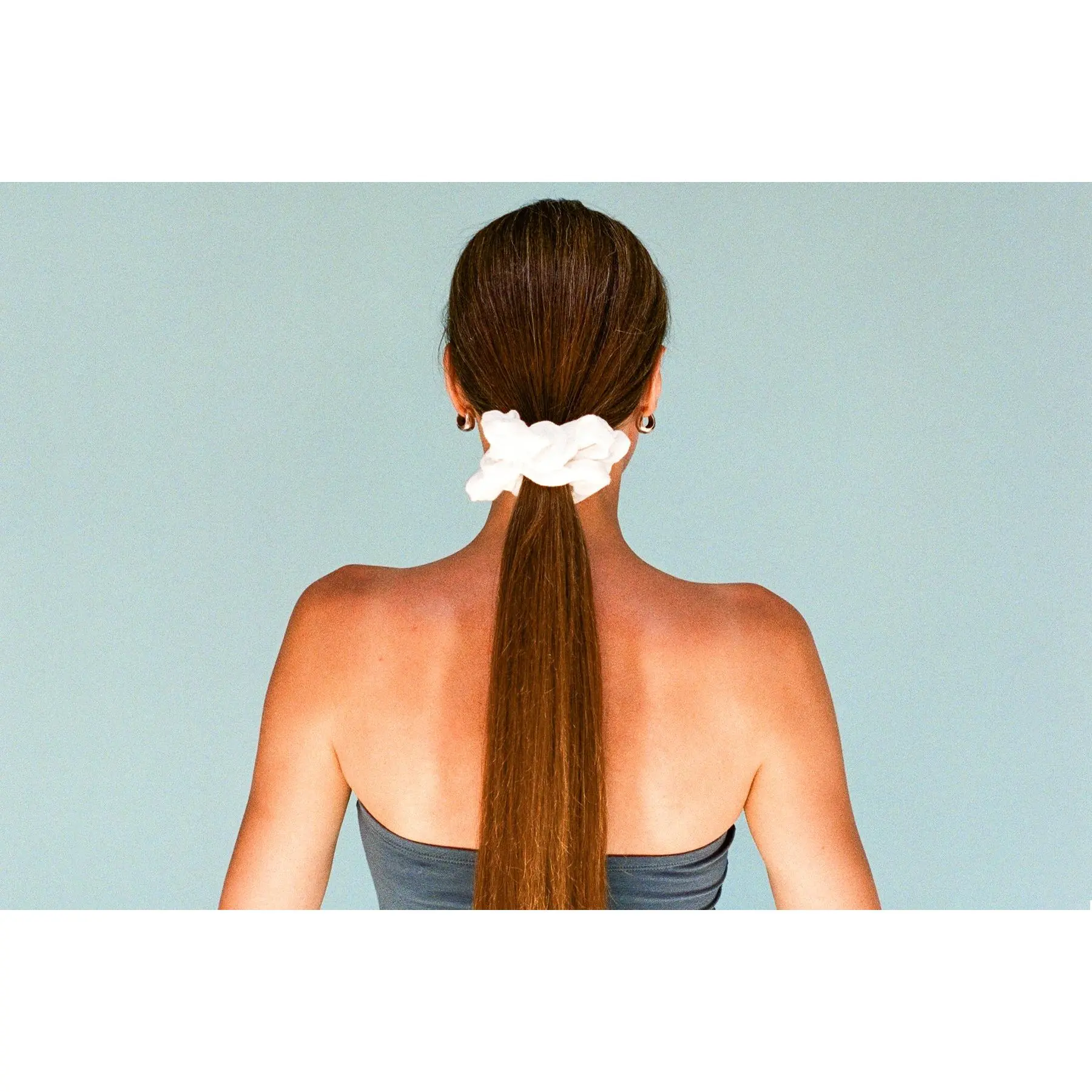 Classic Scrunchie - White