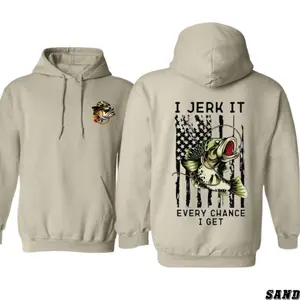 Bass Fishing Pullover Hoodie, Sweatshirt, T-shirt, Funny Outdoor Sweatshirt for Men – Unique Fisherman Gift Idea, Lake Life Apparel.