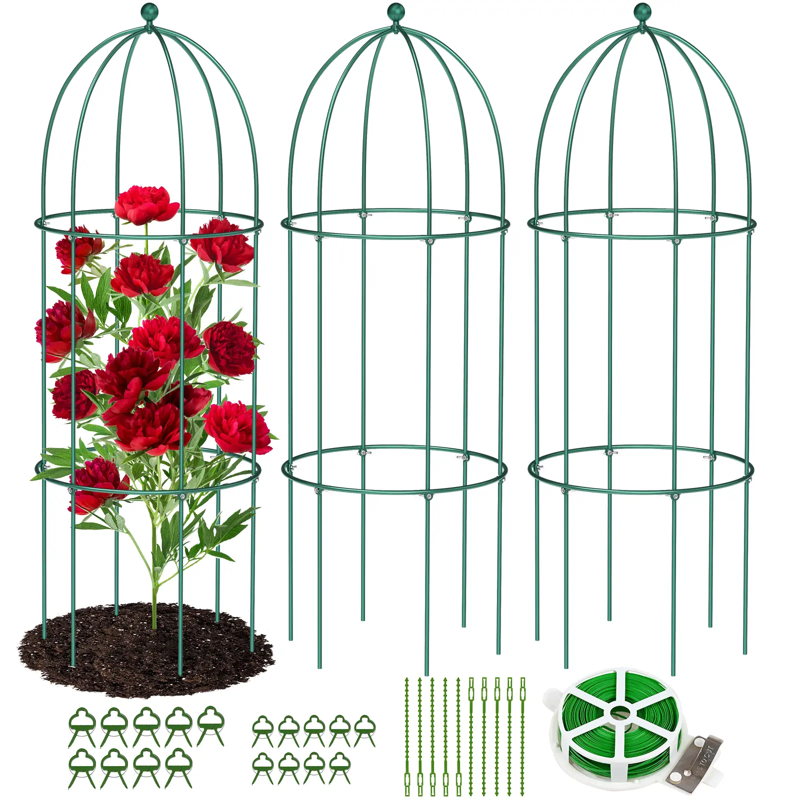 Green - Cage (47.2"H x 17.7"W)