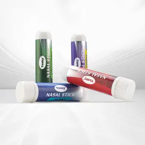 Vamy Nasal Stick with Breathe Vapor Stick - Daily-Use Portable Multi-Flavor Nasal Cleaning Sticks for Aromatherapy and Nasal Comfort Lemon Oral Menthol Grape Peppermint Healthcare White Oil Treatment