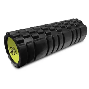 18 in. x 5.5 in. Hollow Core Foam Roller, Firm Deep Tissue Massage Roller