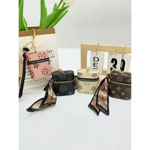 Mini Headphone Bag Charm Coin Purse Keychain