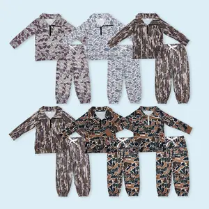 Camouflage kids boy hunting season spring fall outfits