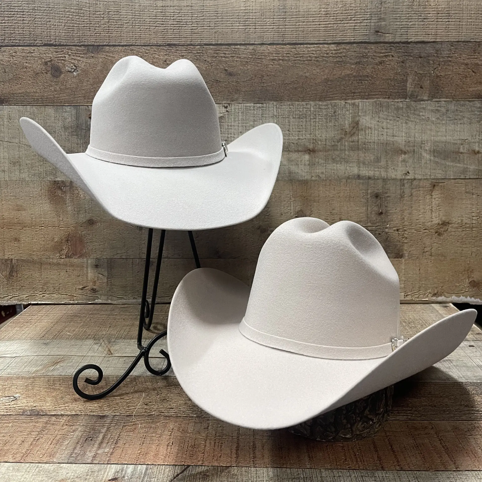 Rodeo Western 100X Cowboy Cowgirl Wide Brim/ Taco Shape Felt Hat Tejana Wool Vaquero Texana Estilo Sinaloa/Chihuahua