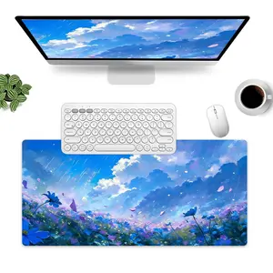 Dreamy Floral Cloud Mouse Pad, Non Slip Mousepad, Multiple Sizes Available, Durable Anti-Slip Rubber Base, Smooth Surface for Precise Control, Ideal for Office and Study