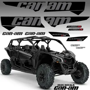 UTV Graphics Decals Stickers for Can-Am Maverick X3 XDS - Turbo R - 4UP