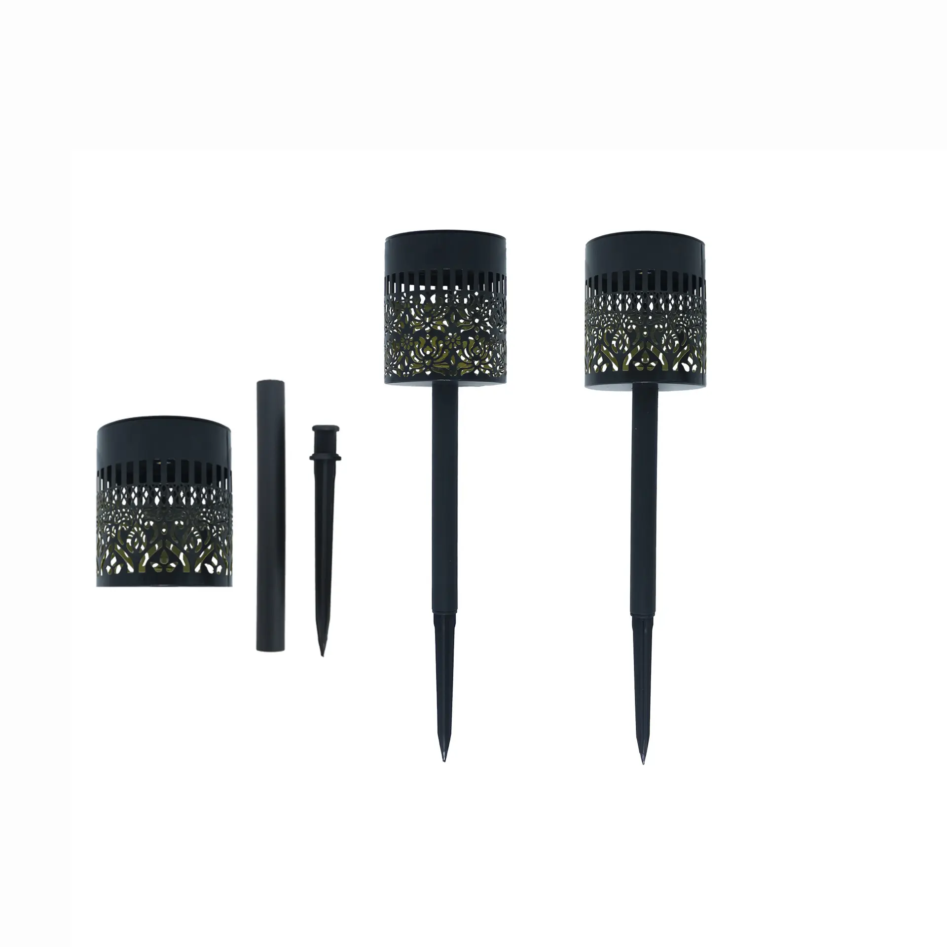 Solar-powered lawn lights, outdoor waterproof garden lights, hollow projection lights, ambient lights, garden decorative ground lights, popular mandala design Solar-powered lawn lights, outdoor waterproof garden lights, hollow projection lights, ambient lights, garden decorative ground lights, popular mandala design