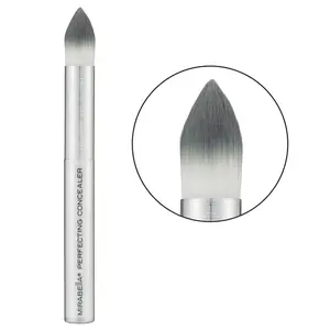 Mirabella Perfecting Concealer Brush, Premium Professional Makeup Brush Collection, Cruelty-Free Synthetic Bristle Brush, Hand-Sculpted Brushed Aluminum Handle, Luxury Blending Brush for Makeup