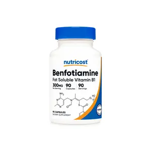 Nutricost Benfotiamine Capsules (Fat Soluable Vitamin B1) Healthcare Dietary Nutricost Benfotiamine Capsules (Fat Soluable Vitamin B1) Healthcare Dietary