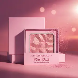 JUSSTGLOWUP Pink Dusk Highlighter