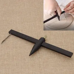 1pc New Compass Circle Cutter Caliper for Clay Pottery Ceramic Cut Cutting DIY Making Craft Tools Accessories