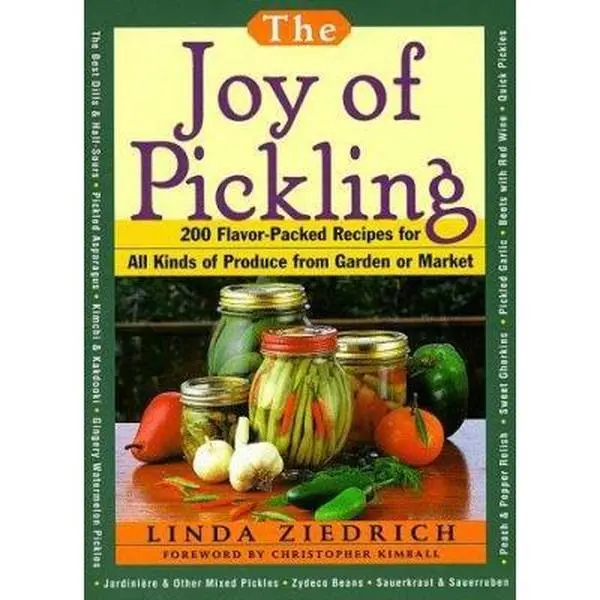 USED Book - Joy of Pickling: 250 Flavor-Packed Recipes for Vegetables for All Kinds of Produce from Garden or Market by Linda Ziedrich (Paperback) - english