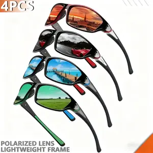Men's Polarized Sports Sunglasses UV400 Protection | Cycling Driving Fishing