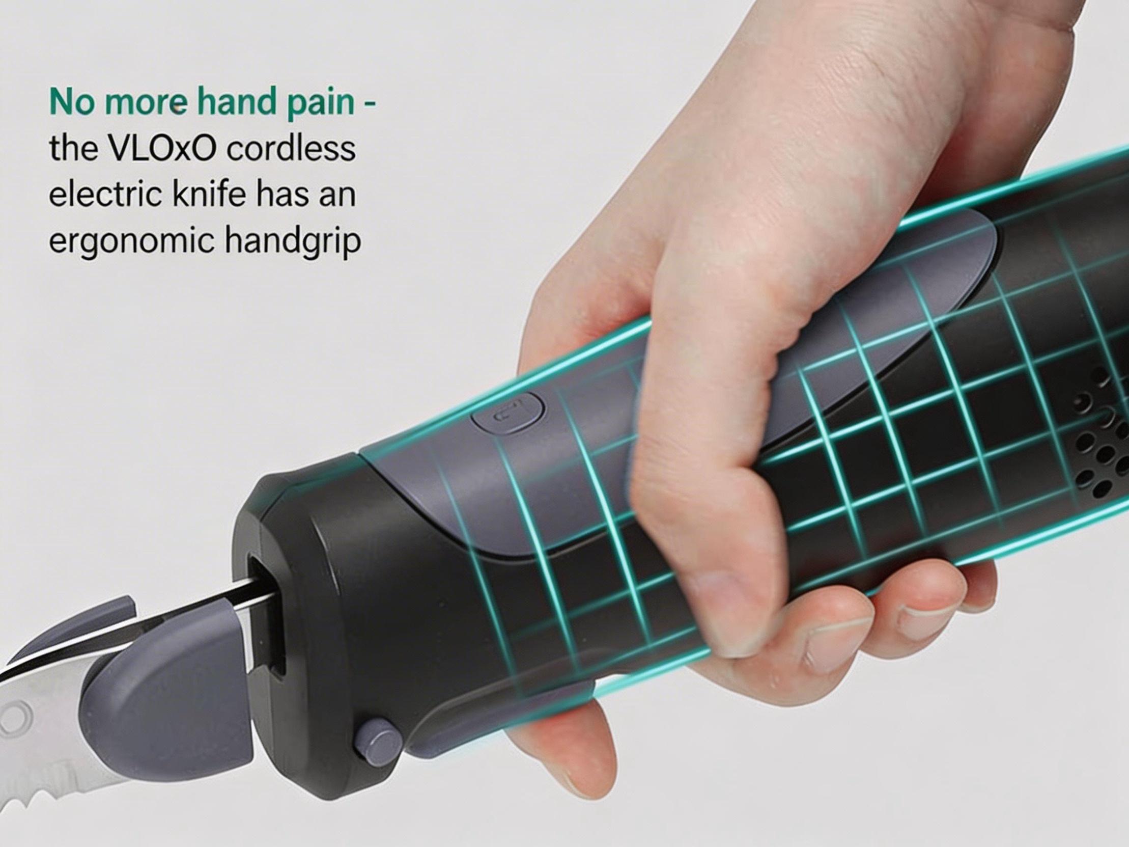 Dual-use electric slicer, rechargeable kitchen lithium battery high-carbon steel, slices bread, bones, outdoor electric fish knife, camping Dual-use electric slicer, rechargeable kitchen lithium battery high-carbon steel, slices bread, bones, outdoor electric fish knife, camping