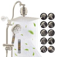 Brushed Nickel with filter