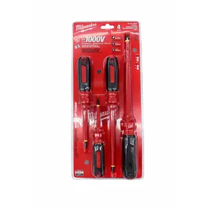 Milwaukee 48-22-2204 4-Piece Insulated Screwdriver