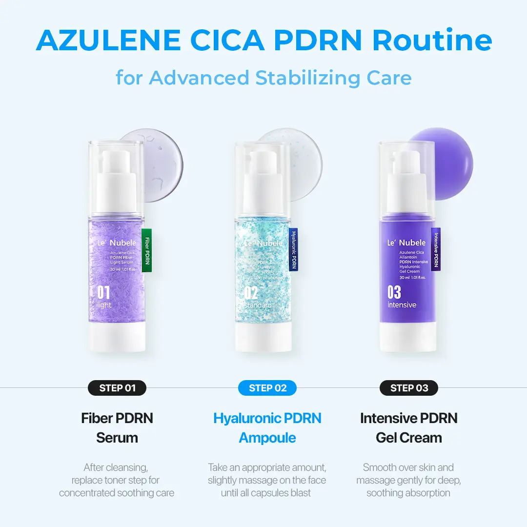Le Nubele] AZULENE CICA Hyaluronic PDRN Capsule Standard Ampoule
