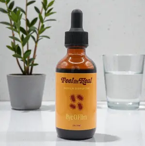 Feel the Heal Herbal Biofilm Disrupter Drops | Antimicrobial Liquid Formula for Parasite Cleanse, Gut Health & Detox Support