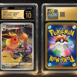 Flareon Pokémon (2021) Japanese VMAX Climax - 188/184 Character Rare - Holo CGC Pristine 10