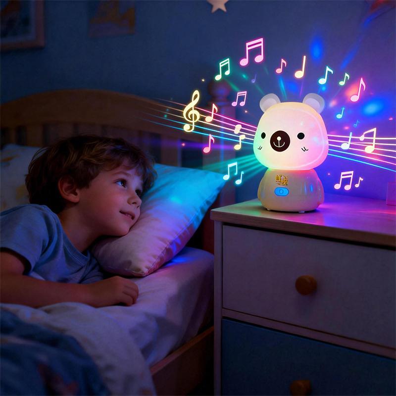 Cute Bluetooth Night Light with App Control - Stepless Dimming, Timer, Colorful Light, Bluetooth Music, Ideal for Sleep & Gift Giving, Perfect for Kids and Bedrooms