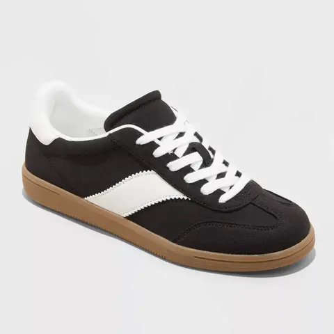 Universal Thread Women's Fashion Sneakers Memory Foam Lace Up Low Top