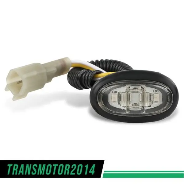 MOTOR GPLUS LED Front Side Marker Lamp with Daytime Running Indicator for 2017-2022 Ford F150 Raptor, Vehicle Specific Fit LED Lights, Durable Easy-Install Automotive Lighting