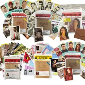 Mystery Case Scene Archive | Multiple long sealed archives - including evidence photos, crew interrogations, and other documents for your investigation, including newspaper articles, crime scene photos, witness statements, space station posters, and more.