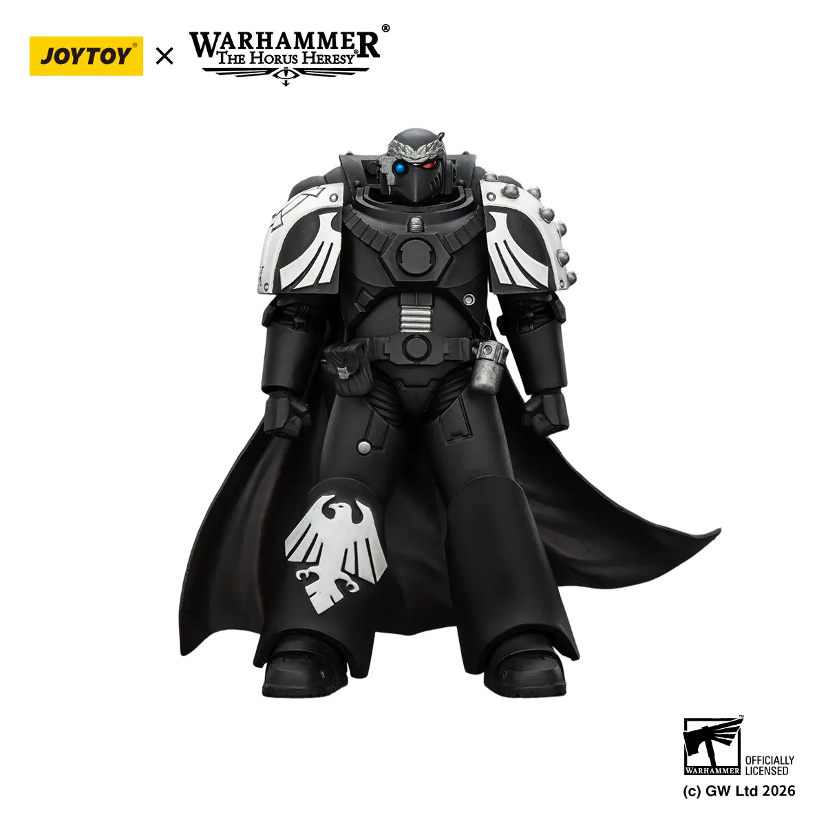 JOYTOY Warhammer The Horus Heresy 1/18 Scale Unisex Raven Guard Mor Deythan Action Figure - Nemesis Bolt Rifle, 12+ Years Above, Detailed Craftsmanship, Collectibles, JT03974, Toys & Hobbies Collectible Figure