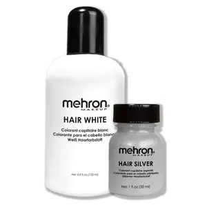 Hair White & Hair Silver