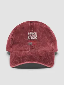 Make 2 + 2 = 4 Again Cap | Maroon