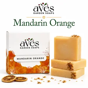 Mandarin Orange Handmade Citrus Bar Soap | Aves Garden Soaps