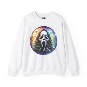 Holiday Slashers: Ghostface Christmas Sweater  Festive Sweatshirts Pullover unisex