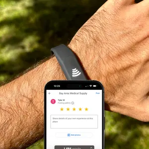 Tap Review Bracelet | For Review Capture