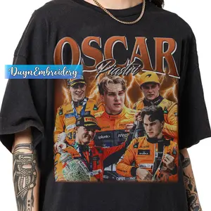 Vintage 90s Graphic Style Oscar Piastri T-shirt, Oscar Piastri Bootleg Rap Shirt, Retro Oscar Piastri Gifts For Man And Women Unisex T-shirt