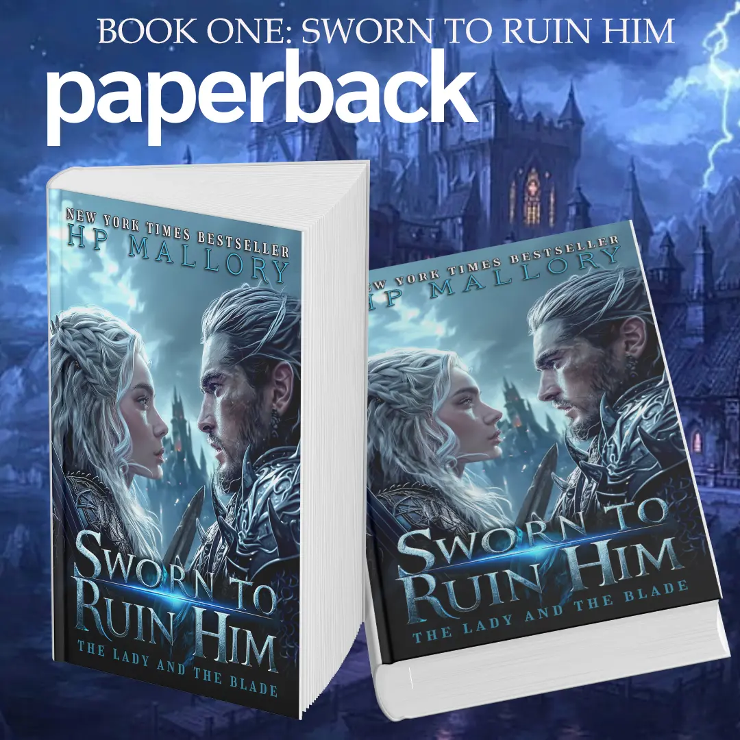 (Book 1) Signed Special Edition Paperback With Interior Images of Sworn To Ruin Him!