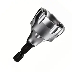 1pcs Hexagonal Deburring External Chamfer Tool with Carbide Tipped Blade, All Thread Deburring, Full Metal Rod, PVC, 3D Printing, 1/8''-3/4'' Diameter