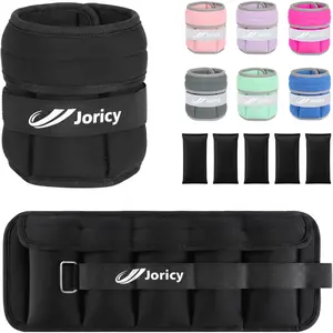 Adjustable Ankle Weights for Women Men 1 Pair 1-20LBS Removable Wrist Arm Leg Weight Sandbags for Strength Training Workout Walking Running Home Gym Fitness Physical Therapy