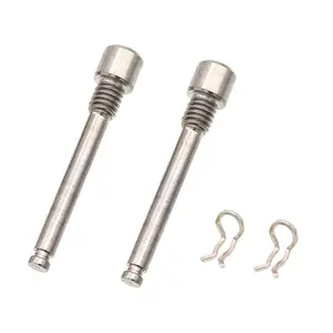 Titanium Bolts for Bike Disc Brake Pads Threaded Pins Inserts Screw Disc Brake Pad Pin Axle Bolt for Threaded Hydraulic Disk Caliper