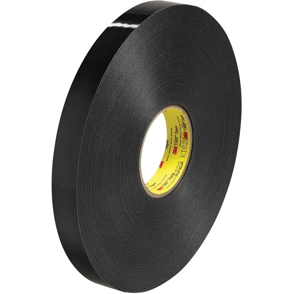 VHB VHB492901R 1 in. x 5 yards Black 3M 4929 VHB Tape