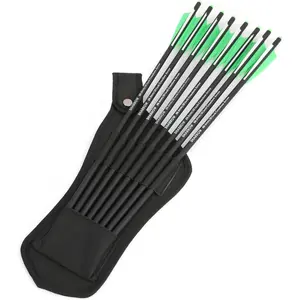 Archery Arrow Quiver Crossbow Arrow Quiver Hip Arrow Pocket Waist Holder