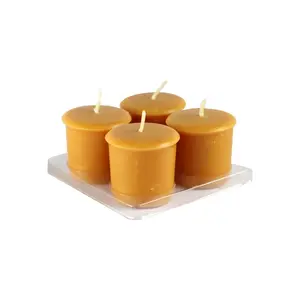 Jeco CVZ-8PPS-12 Pumpkin Spice Votive Candles, Orange - 96 Piece