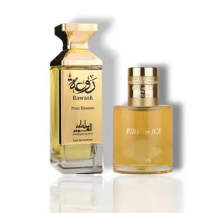 Rawaah & Fire on Ice Bundle | Eau De Parfum | Unisex Fragrance | 110 - 200 ml Bottle | Black Raspberry - Citrus & Spicy Notes
