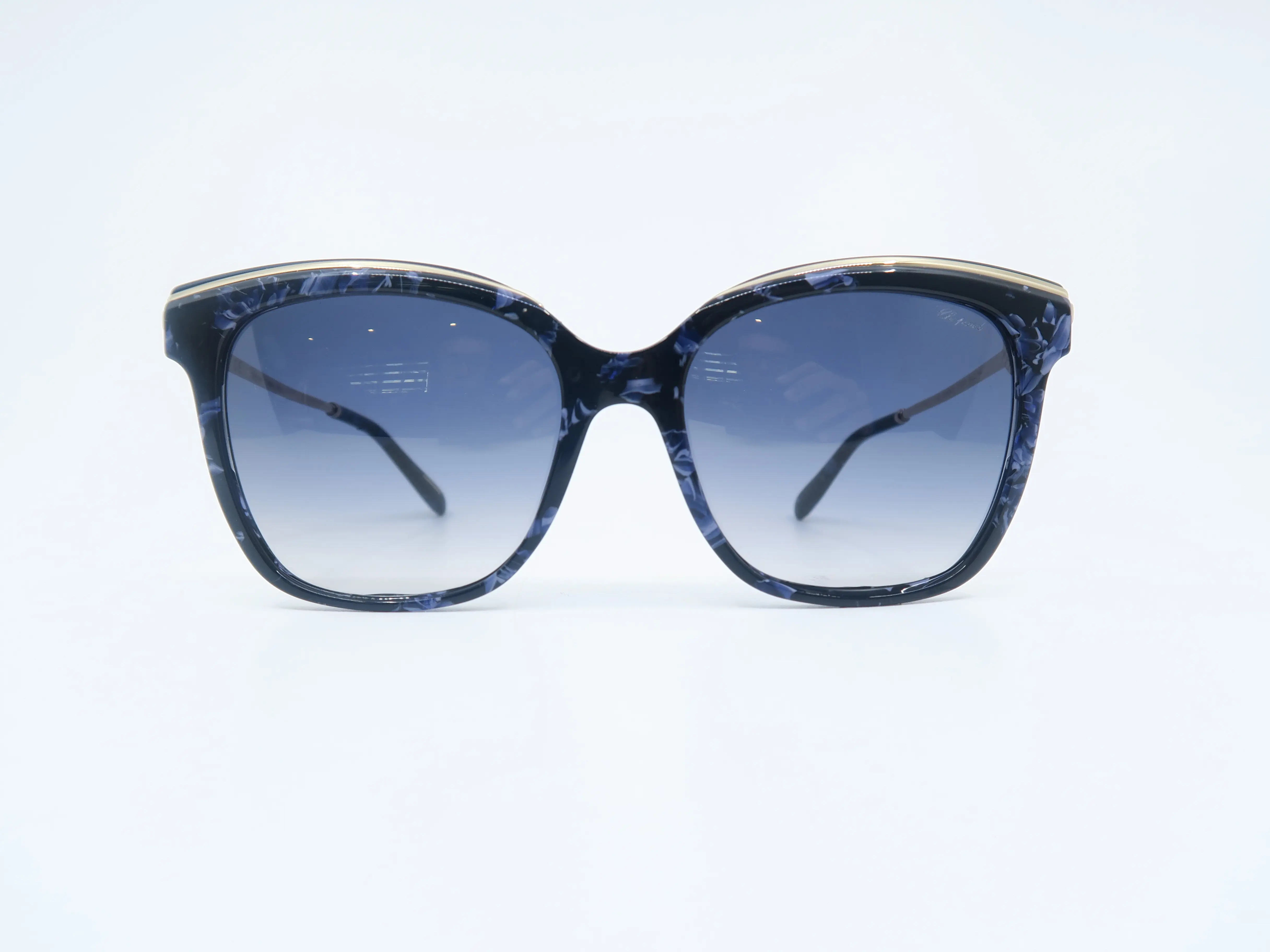 Chopard SCH262S OAL2 57mm. Blue Marble/Blue Gradient Women's New Sunglasses, 100% Authentic, 57Mm 18Mm 140Mm