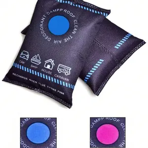 Reusable Silicone Dehumidifier Bags for Car and Home, Moisture Absorber, Bedroom Decor, Travel Essentials, Mother's Day Gift
