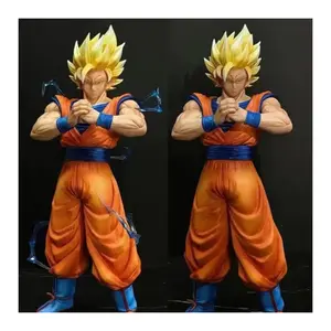 Anime Dragon Ball Ssj2 Goku Figure Son Goku Super Saiyan Action Figures 30.5cm Pvc Statue Collection Model Toys Gifts