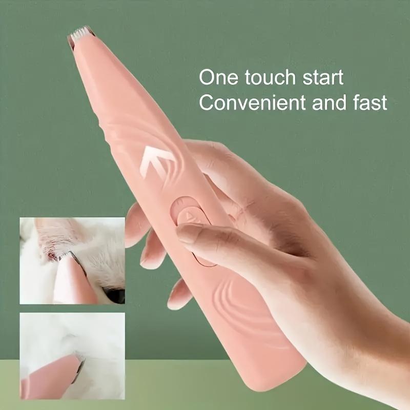 【Black Friday Deal】Quiet Cordless Dog Paw Trimmer - Electric Pet Grooming Scissors for Claws, Eyes, Ears & Face Hair Removal